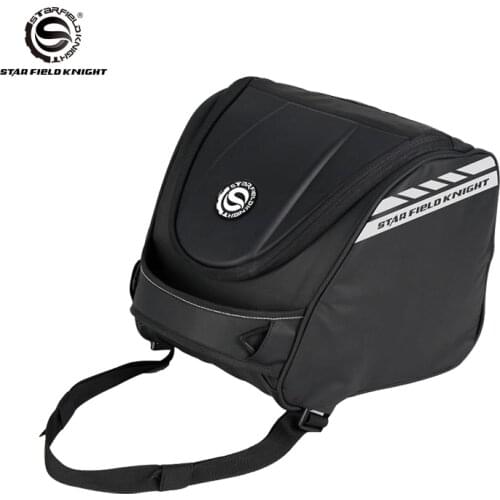 2020 SFK Motorcycle Scooter Bag Rainproof Waterproof Shoulder Bag Curved Beam Bag Can Be Installed Half Helmet Fuel Tank Bag