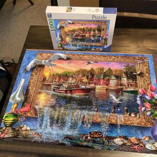 1000 Pieces Jigsaw Puzzles Stress Relief Adult Student Children Puzzles C66