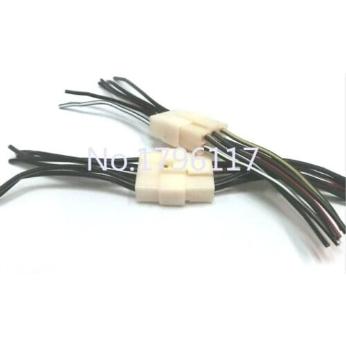 2 pair 6 Pin Plug And Socket Male And Female Connector Terminals Cable Adapters For Car Installation of Electrical Equipment