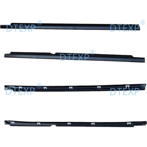 4 Pieces 1989-1999 Window Glass Rubber for Pajero 2nd Sealing Rubber for Montero Glass Protect Rubber Inner or Outside 5 Door