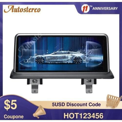 Android 9.0 IPS Screen Auto Stereo For BMW 1 Series E81 E82 E87 E88 Car GPS Navi Screen WIFI Google Carplay Idrive Radio Recorde
