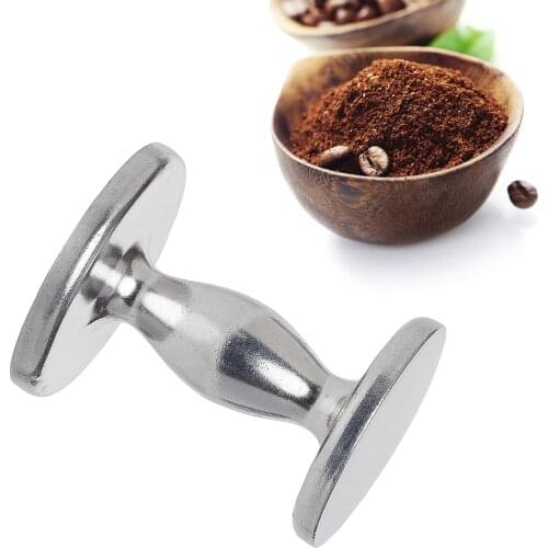 Two Sided Coffee Tamper, Stainless Steel, 51 mm/58 mm , Espresso Maker Machine Accs