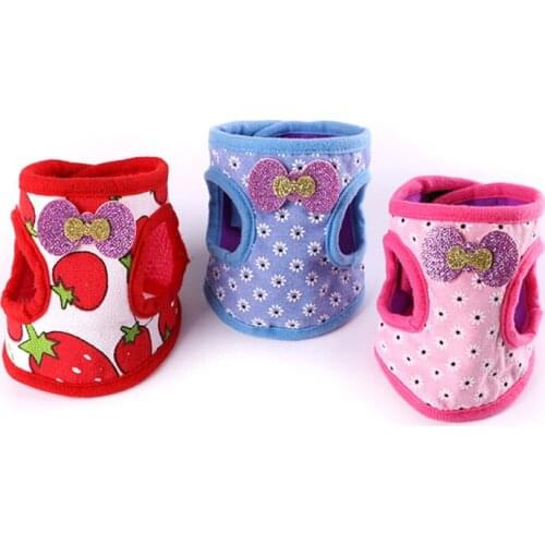 1PC Cute Rabbit Hamster Vest Harness With Leash Bunny Chest Strap DIY Pets Lead Rope Supplies