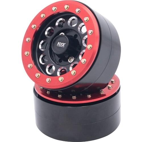 KYX Racing Alloy 1.9" Wheel Rims for 1/10 RC Crawler Car Axial SCX10 II 90046 Traxxas TRX-4 TRX4 D90