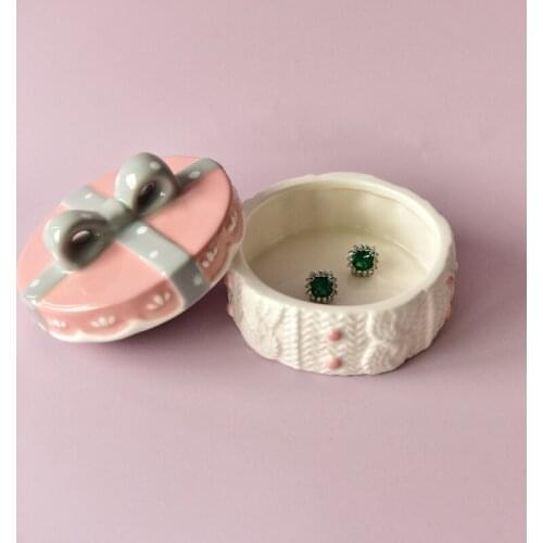 Small Pearl Jewelry Box Gift Box Candy Small Items Storage Romantic Decoration
