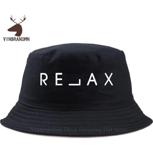 Newest Hipster unisex Bucket hat Fashion Letter Printed for male female Outdoor baseball cap Funny cotton Fishing Fisherman hats