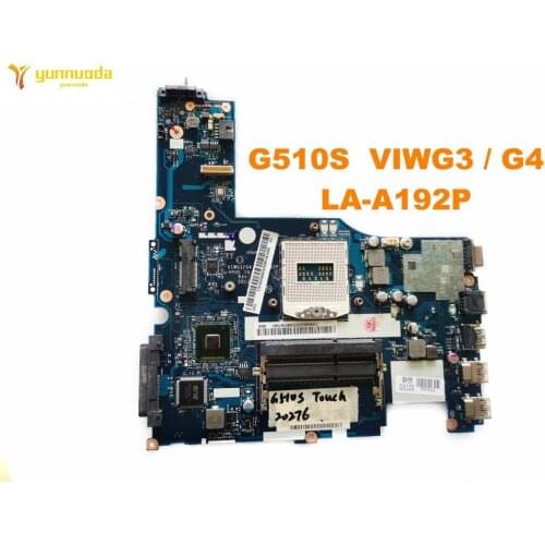 Original for Lenovo G510S laptop motherboard G510S VIWG3 G4 LA-A192P tested good free shipping
