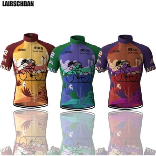 Bike death valley short sleeve cycling jersey men funny bicycle clothing breathable maillot ciclismo skull cyclist clothes shirt