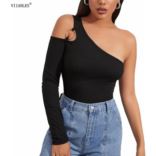 Женские длинные футболки VIIANLES China At AliExpress