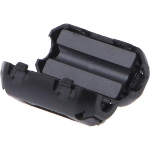 Clip-on Ferrite Ring Core RFI EMI Noise Suppressor Cable Clip For 3.5/5/7/9/13mm Cable