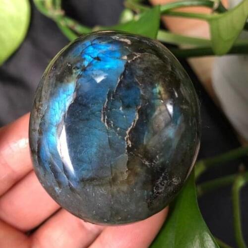 1pc 50-200g Natural Crystal Polished Stone Labradorite Used for Home, Vase, Aquarium Decoration Very Spiritual