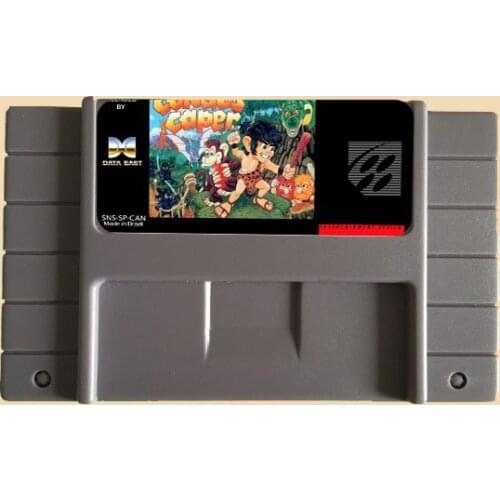 Congos Caper 16 bit Big Gray Game Card For NTSC Game Console