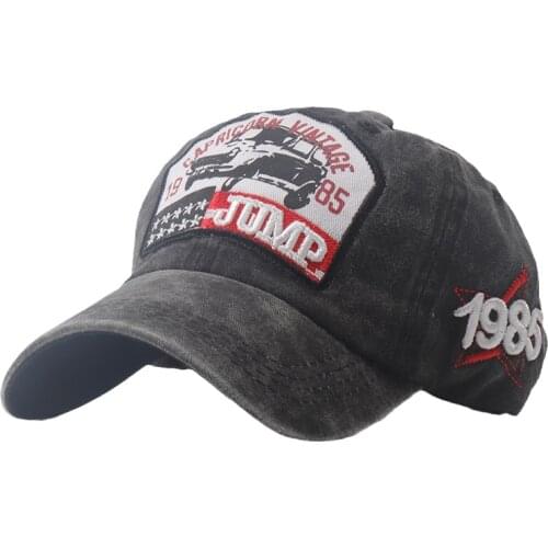 2021 Retro Baseball Cap Print Car Letter Hats for Men Mens Caps Male Bone Father Driver Cotton Cap Outdoor Casquette Dad Caps