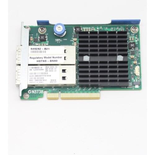 649282-B21 661686-001 656090-001 FOR HP InfinBand Dual Port FDR/EN 544FLR QSFP 10/40GB HCA