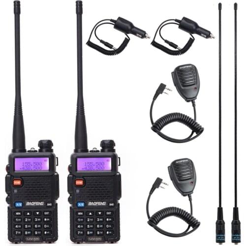Baofeng BF-UV5R Amateur Radio Portable Walkie Talkie Pofung UV-5R 5W VHF/UHF Radio Dual Band Two Way Radio UV 5r CB Radio