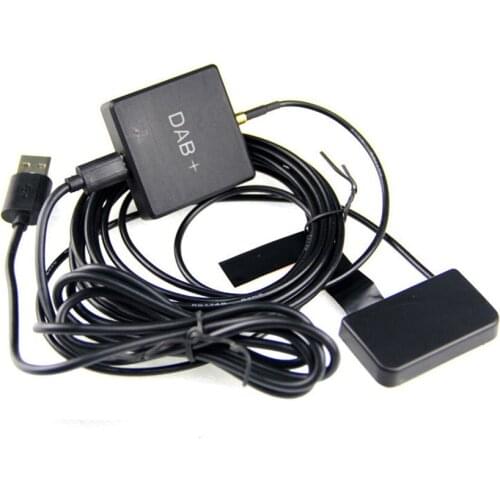 DAB+ Digital Car Radio Aerial MCX Amplified Antenna for Android 5.1/6.0/7.1/8.0 Car Stereos