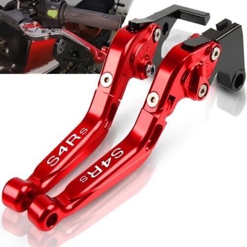 FOR DUCATI S4RS 2006 2007 2008 Motorcycle Accessories handbrake Folding Extendable Moto Adjustable Clutch Brake Levers S4 RS