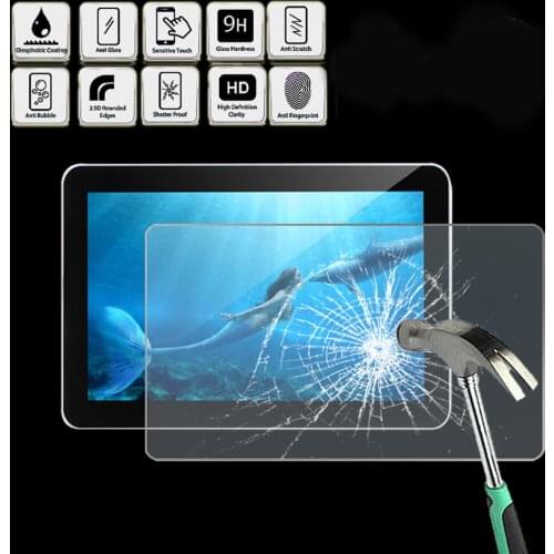 For iRULU eXpro X1Plus 10.1 - Tablet Tempered Glass Screen Protector Cover HD Quality Screen Film Protector Guard Cover