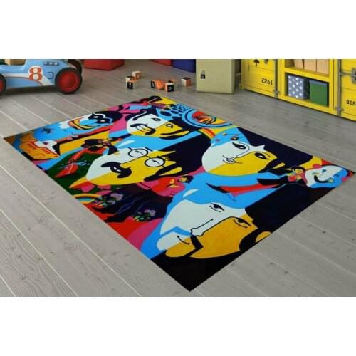 The Beatles 7 patterned carpet, non-slip floor carpet kitchen rug, young male carpet corridor carpet, area Rug modern carpet