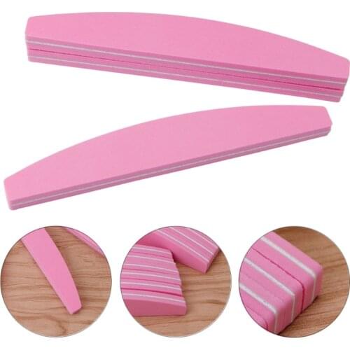 Nail Art Sand Buffer Buffing Tips Manicure Acrylic Gel File Tool 100/180 Grit