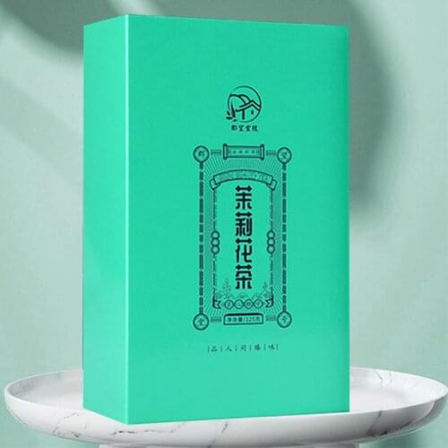 Piluochun 2020/2021 Premium Jasmine Green Chinese Tea Loose Leaf Jaszmine for Beauty Skin Gift Packing 125g