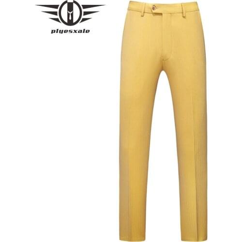 Мужские модные брюки Plyesxale China At AliExpress