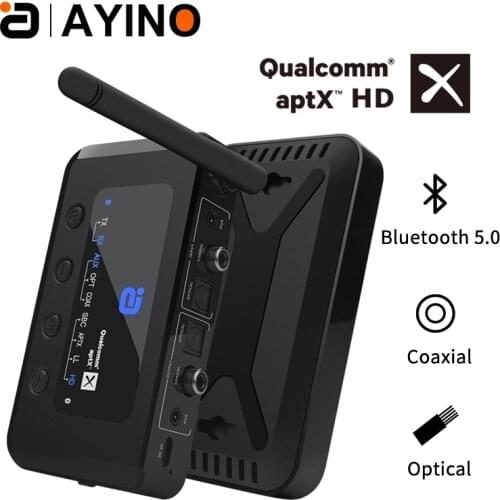 Bluetooth 5.0 Transmitter Receiver Practical PC Optical Coaxial Home AUX 3.5mm TV music Audio Receiver Adapter Wireless MR265