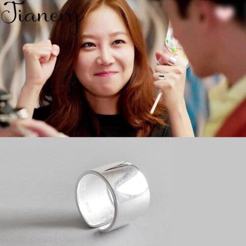 Luxury Brand Smooth Round Rings For Women Wedding Statement Jewelry Valentines Gifts Lover Finger Ring