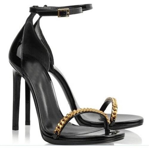 Chic Ladies Multi Python Strap Sandals Cutout Gladiator Sandalias Woman Open Toe Party Thin Heels Shoes