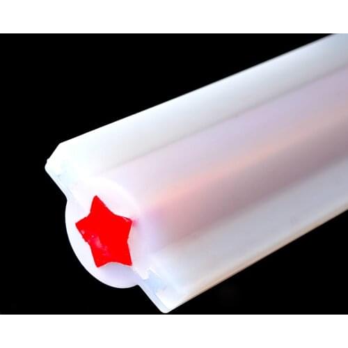 Tube Soap Silicone Mold Star Shape Mould Handmade Decoration Tool