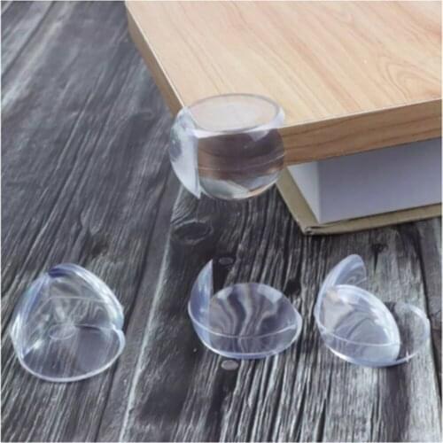 Silicone Table Corner Anti-collision Chair Leg Edge Protector Transparent Protection Cover Edge Corner Guard Child Security