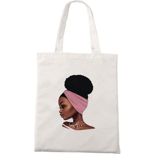 Handbag Conin Bags Shopper Bag Cute black Art African Girl Printed Totebags Wallet Afro Magic Beauty Lady Shoulder Bag