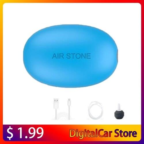 Usb Mini Portable Aquarium Oxygen Pump Efficient Outdoor Fishing Air Stone Ultra Silent Fish Tank Air Pumps