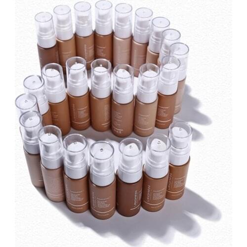 30ml Liquid Foundation Soft Matte Concealer Primer Base Professional Face Make up Foundation