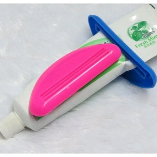 1/3/5Pcs Bathroom Tube Toothpaste Dispenser Toothpaste Cream Squeezer Plastic Home Tube Rolling Holder Squeezers Random Color