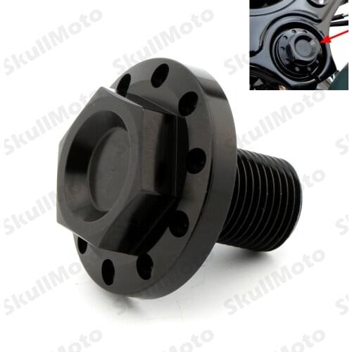 1pcs Motorcycle Steering Stem Bolt Screws CNC For Harley Sportster XL 1200 883 1984-2014 FXD 1984-1994 FXR Black