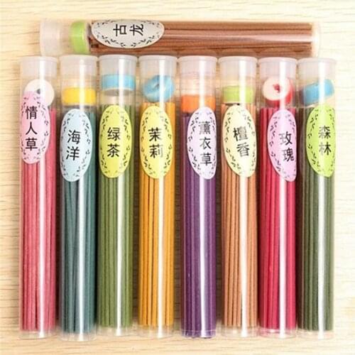 50 Sticks Incense Stove Fragrance Spices Nature Aroma Sandalwood Air Freshener Sandalwood Incense Sticks HOT SALE