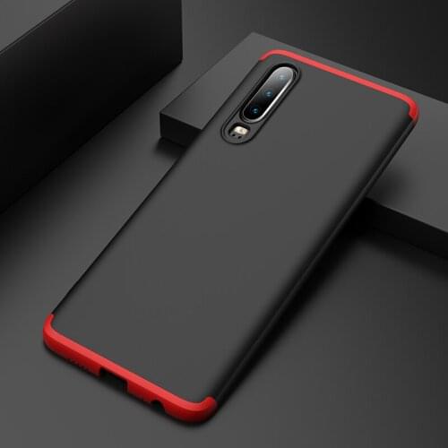 For Huawei P30 Case 3 IN 1 360 Full Protection Shockprrof Matte Cover for Huawei P30 HuaweiP30 ELE-L29 ELE-L09 ELE-L04 Capa