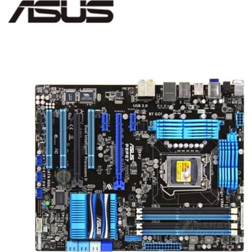 For ASUS P8P67 Computer Motherboard LGA 1155 DDR3 For Intel P67 P8P67 Desktop Mainboard SATA II PCI-E X16 Used