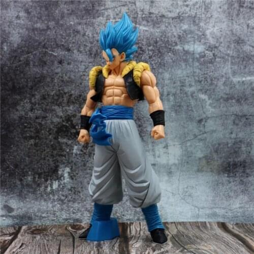 Dragon Ball Super Blue Gogeta Grandista ROS PVC Action Figures Anime Dragon Ball Z Goku Vegeta Gogeta Figurine Model Toy DBZ