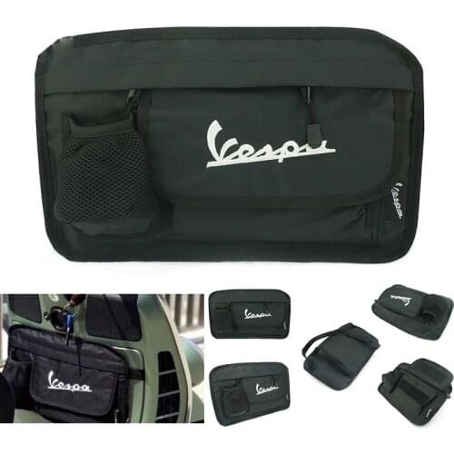 Electric Scooter Storage Bag For Piaggio Vespa 150 GTS 300 ie LXV 125 Hanging Saddle Bags Motorbike Side Tool Glove Bag