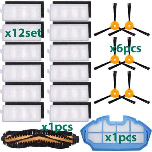 Hepa Primary Filter Roller Side Brush for Ecovacs Deebot N79S N79 DN622 500 N79w N79se Eufy RoboVac 11 11C Robot Vacuum Cleaner