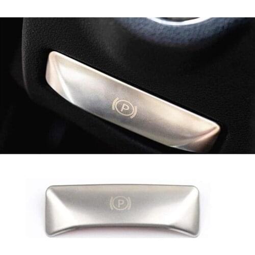 Car P Button Foot Brake Release Switch Decoration Stickers for Mercedes Benz E Class W212 C Class W204 GLK Accessories