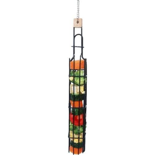 Birds Food Feeder Fruit Hanging Basket for Medium Large Parrots Birds Food Feeder Fruit Hanging Basket for Medium Large Parrots