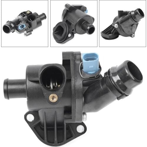Car Engine Coolant Thermostat Housing 06B121111K For Audi A4 / A4 Quattro 2000-2006 2007 2008 2009