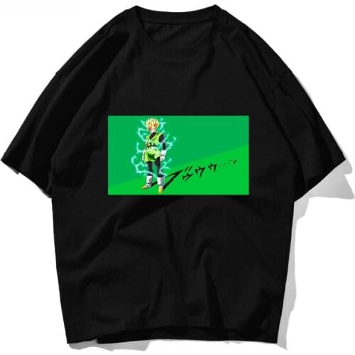 Cartoon T-shirt Mens Clothing Super Saiya Anime T Shirts Men Harajuku Streetwear Best Seller Boxing Cool Customized Products