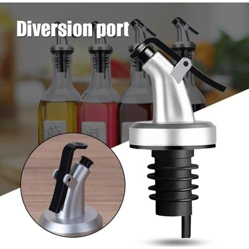 Leak-Proof Pour Nozzle Oil Distributor Kit Kitchen Soy Sauce Olive Oil Pot Stopper Kitchen Gadgets Accessories LI