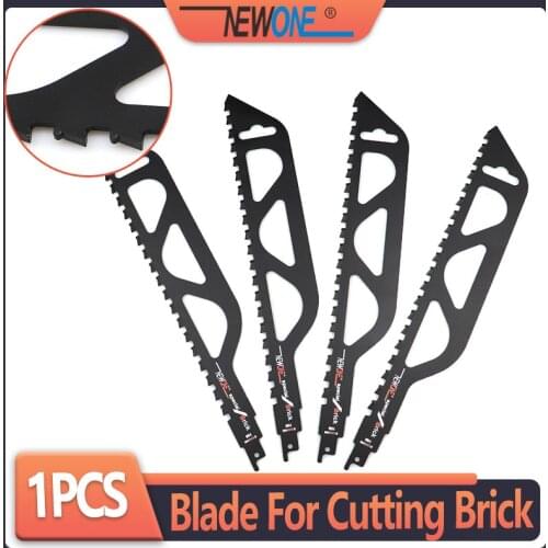 Newone Reciprocating Sabre Saw Blades for Cutting Masonry Brick Aerated Concrete and so on Electric Hand Sabre Saw Blades