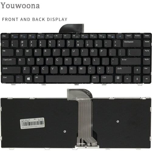 New Laptop Keyboard For Dell 14R 3421 5421 5435 3440 5437 M431R 3437 5523