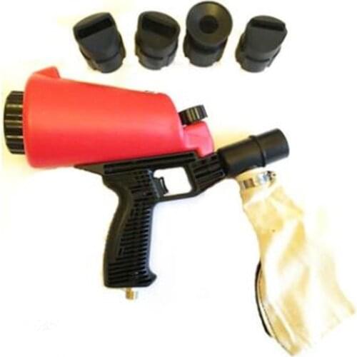 2020 New Hand-Held Pneumatic Sandblasting Gun, Portable Rust Removal Sandblaster, Simple Sandblasting Equipment